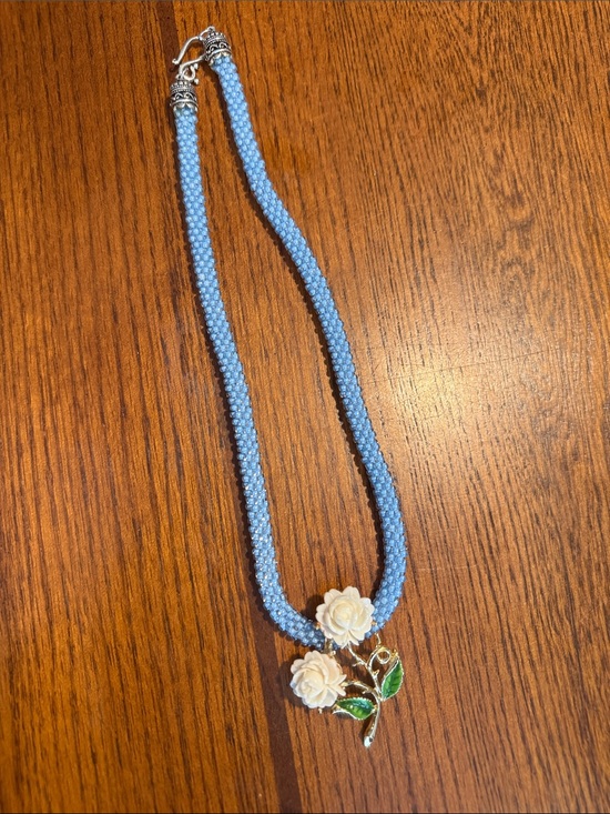 Jewelry - Kumihimo necklace.  18 inches